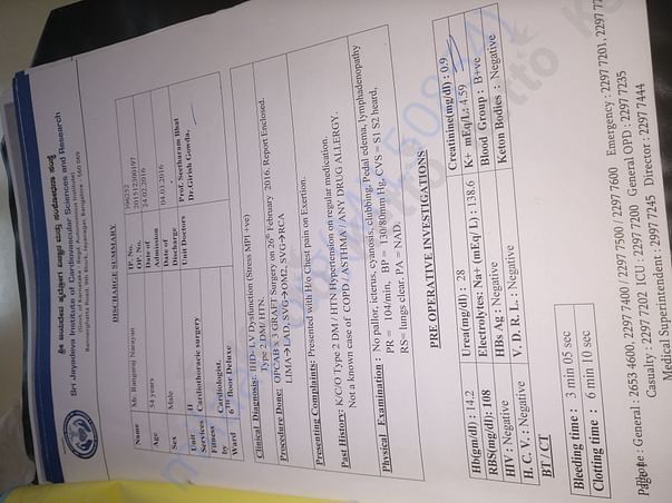 Discharge summary
