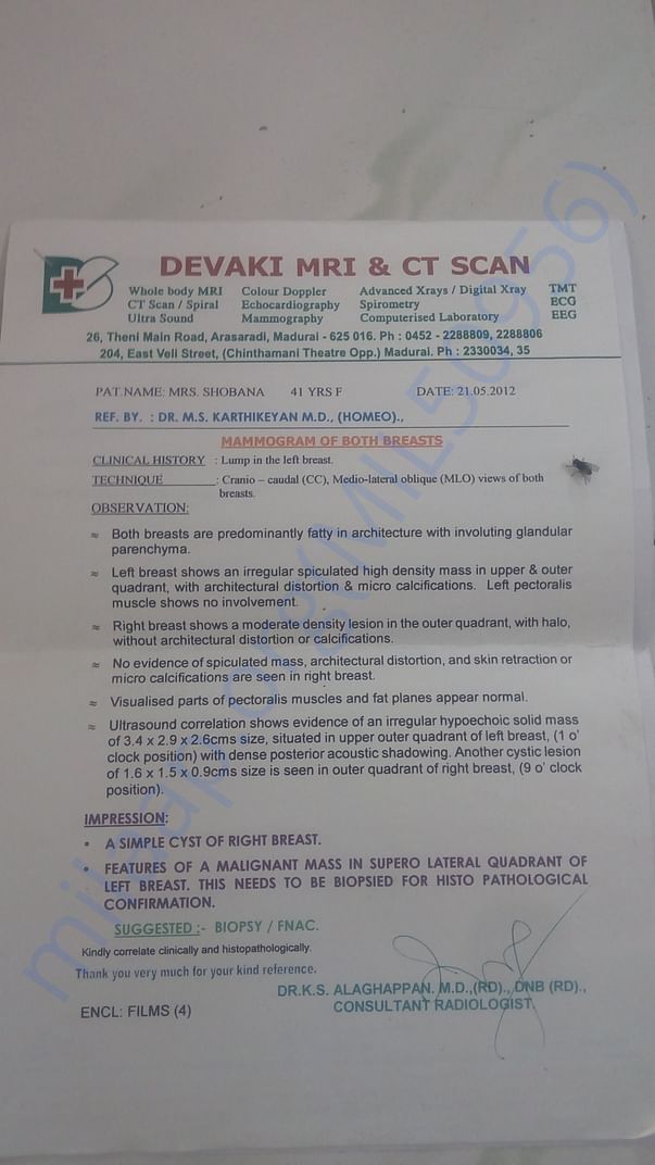 Pervious scan report