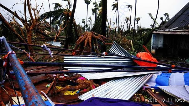 Titli Cyclone Impact in Northa coastal Andhrapradesh and Odisha