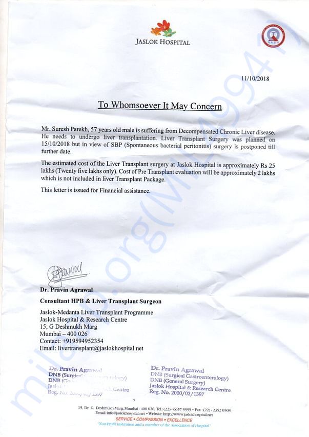 Help for the liver transplant
