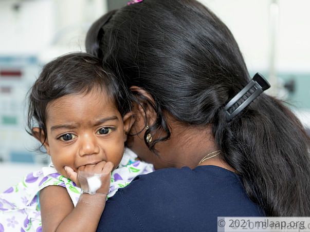 8-Month-Old Cries Non-Stop Due To Severe Tummy Pain From Liver Disease