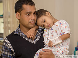 This Father Is Struggling To Save His Son's Life From Cancer