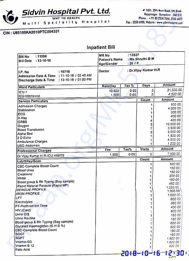 1st hospital bill-2
