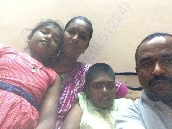 His daughter who is mentally challenged