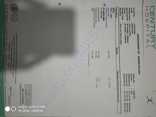 Medical Report