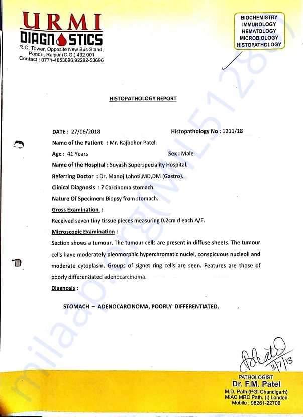 Medical Report