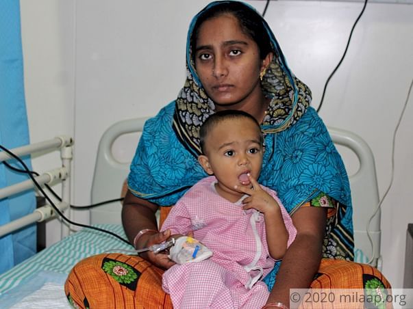 This 1-Year-Old Took His First Steps In The Cancer Ward, Needs Help