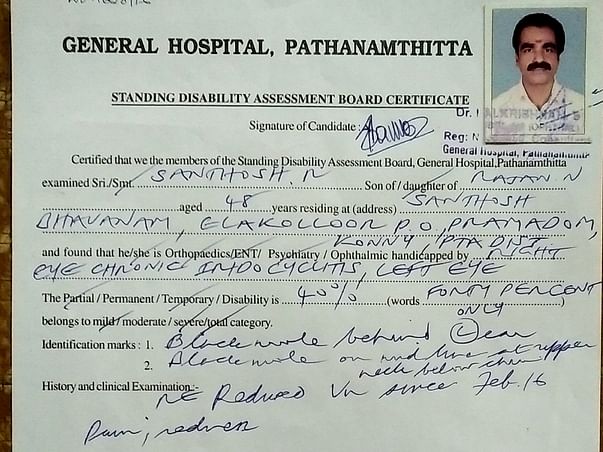 Help Santhosh Recover From Kidney Failure