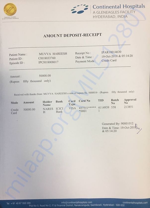 Bill payment 14