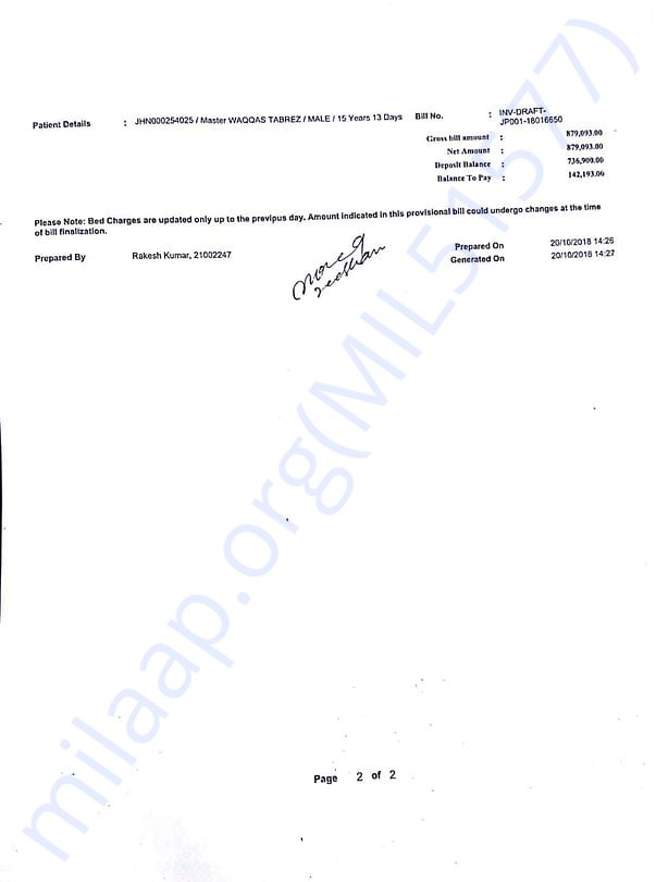 Bill as on 20 Oct 2018 part 2
