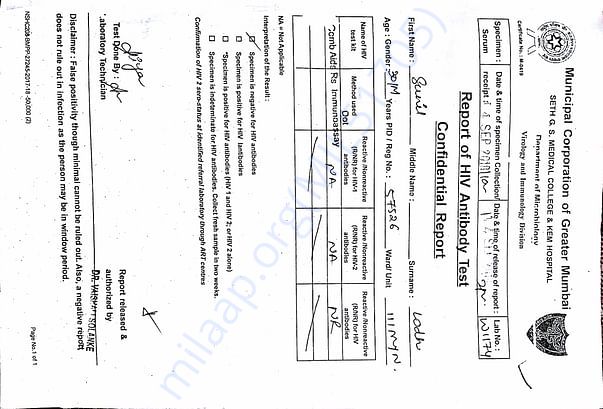 HIV Report