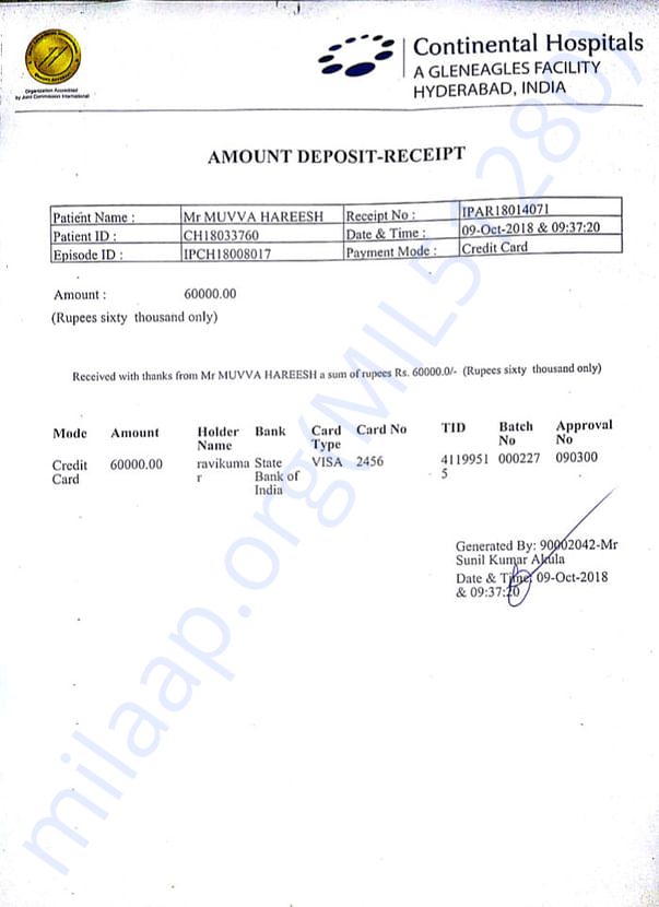 Payment 1