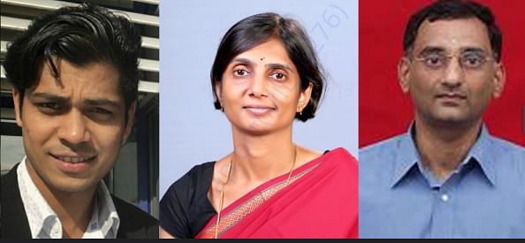 Team members- drom left Mahesh, Dr. Sapna, Dr. Arun