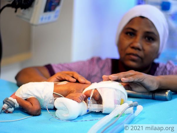 Despite Her Sickness, Mother Fights To Save Her Premature Baby's Life
