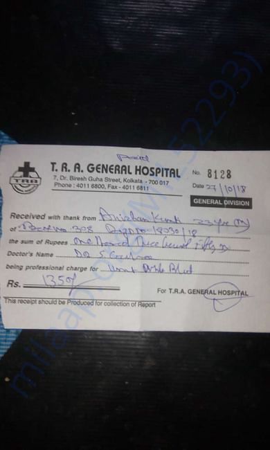 HospitalBill 27OCT