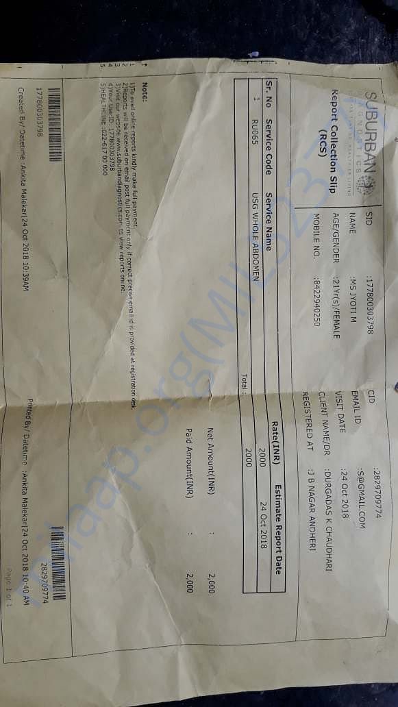 Sonography Bill