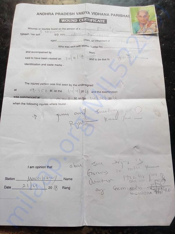 medical certificate