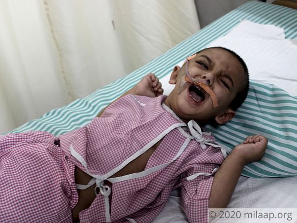 2-Year-Old’s Fatal Condition Has Left Him Blind And Motionless