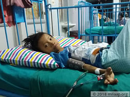 8-year-old with speech defect needs help to battle cancer