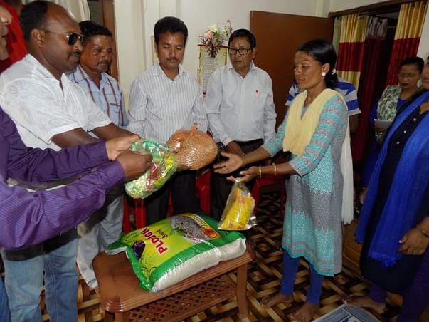 Blanket Distribution to poor tribal people