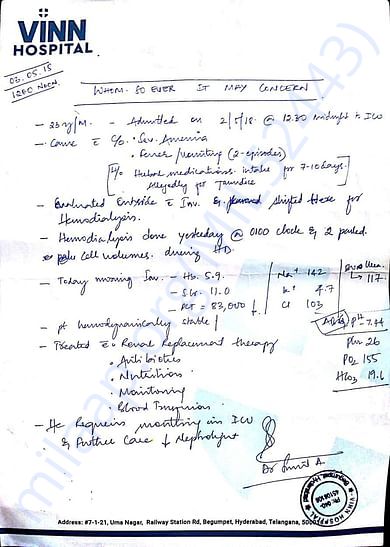 kidney failure final stage