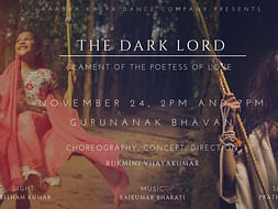 Support the restaging of "The Dark Lord"
