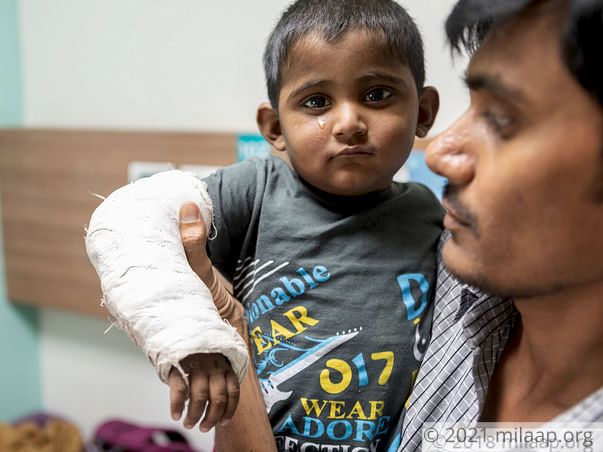1-Year-Old Cries In Unbearable Pain All Day Due To His Failing Liver