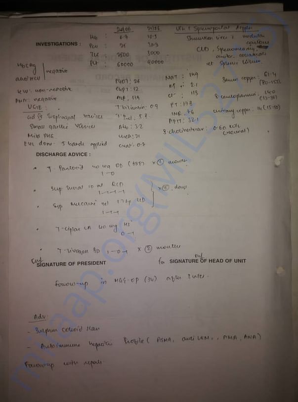medical summary
