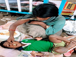 Help The Starving Mother Of A Blind Child