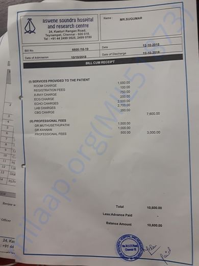 Recent discharge summary
