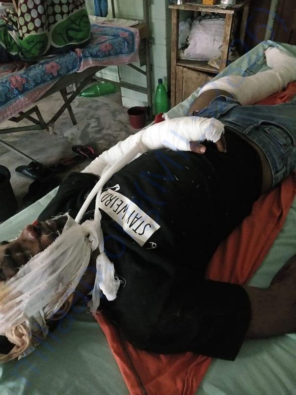 HIs Photo from Hospital