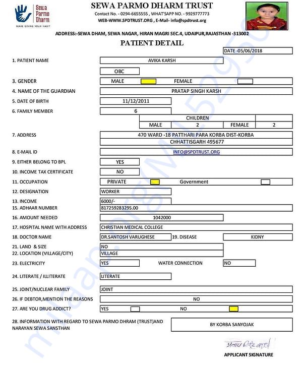 Patients Details