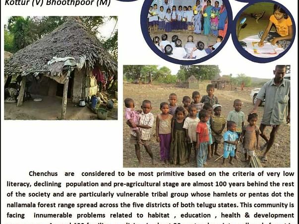 Providing Solar Lights To Tribal Families At Nallamala Forest