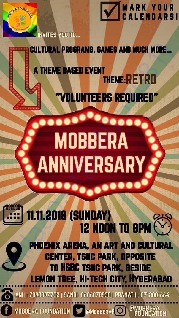 Our anniversary poster