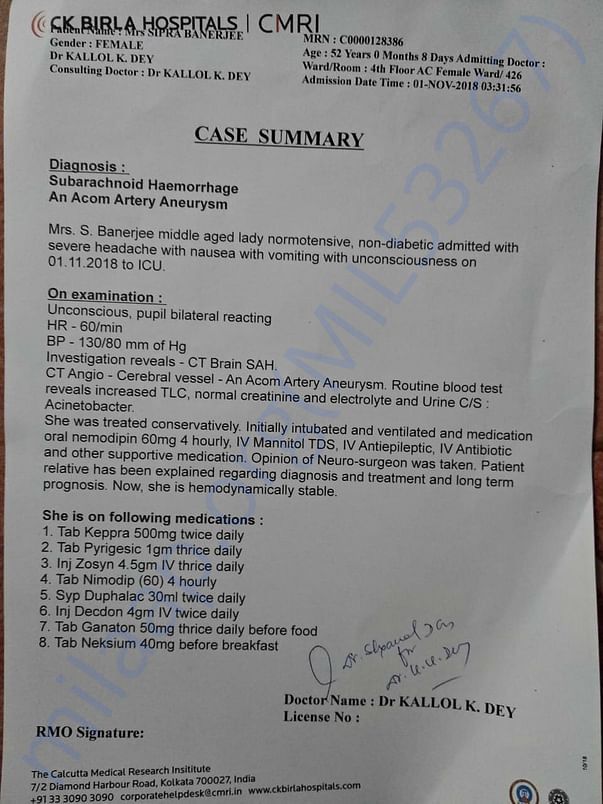 case summary