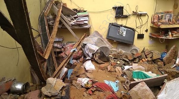 Real Life Pictures of the House in Hari Nagar- that killed the parents