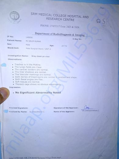 Medical reports