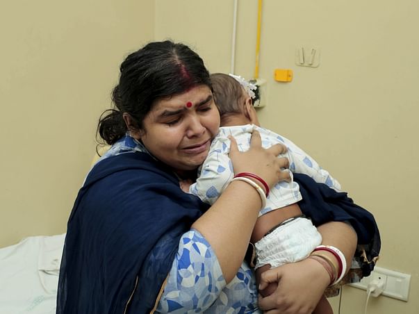 Helpless Mother Struggles To Save 7-Month-Old Baby's Life