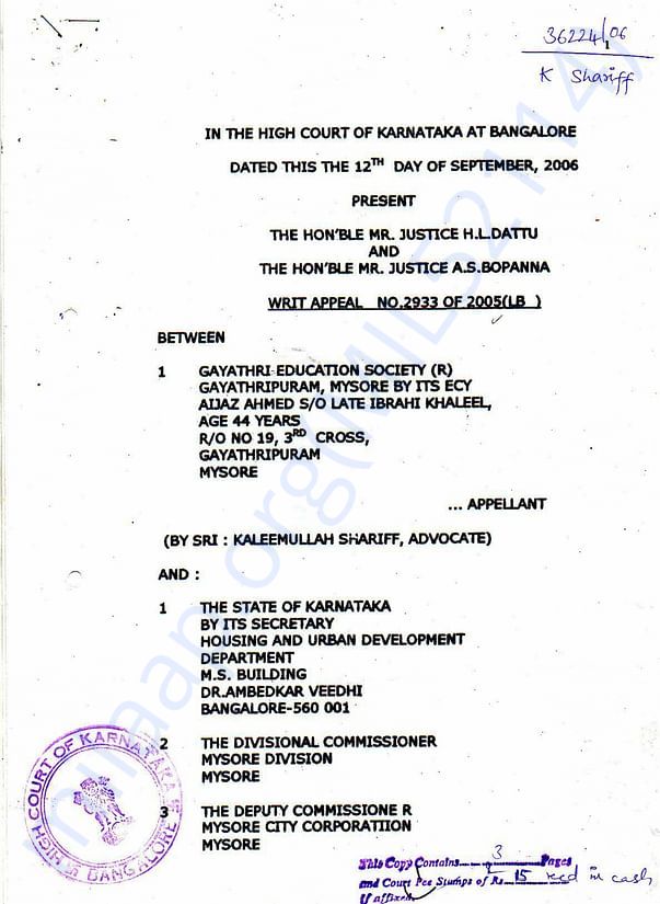 Court Order