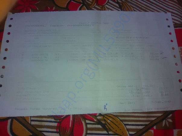 Medicine Bill