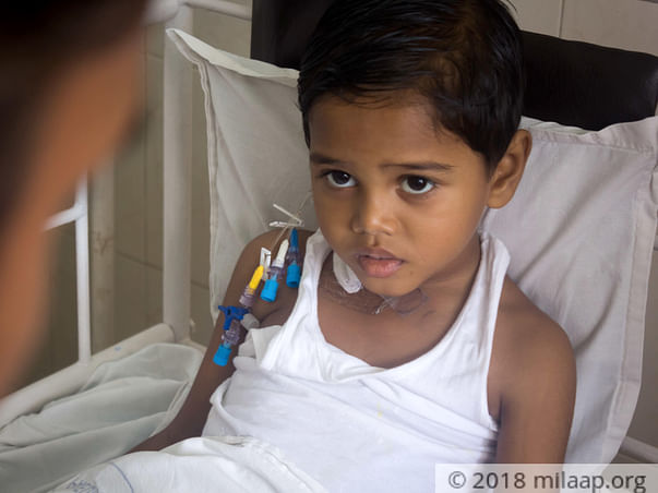 Help 4-year-old beat blood cancer by getting an urgent transplant