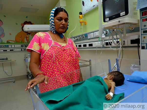 Baby of vijaya needs your help for his treatment