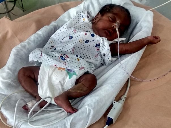 Support Baby of Geetha