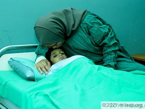3-Year-Old Starves Because His Liver Is Pushing Against His Stomach