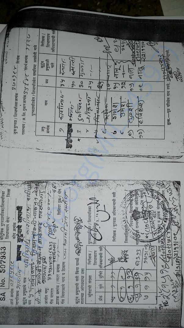 Ration card