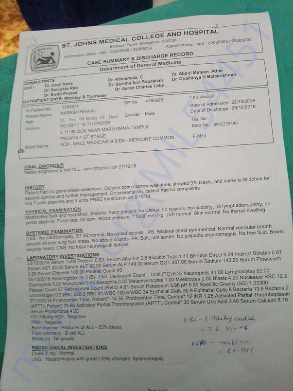 Medical Report