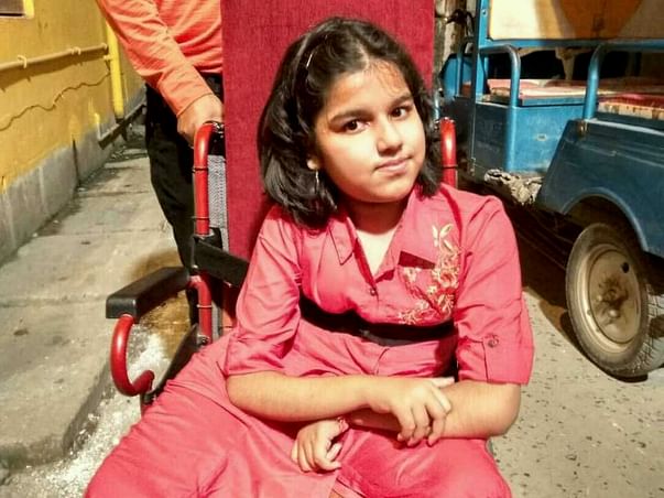 13 years old Riddhima Paul needs immediate Spine Correction Surgery