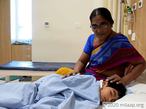 Despite Selling His Auto, Father Struggles To Save Child From Cancer