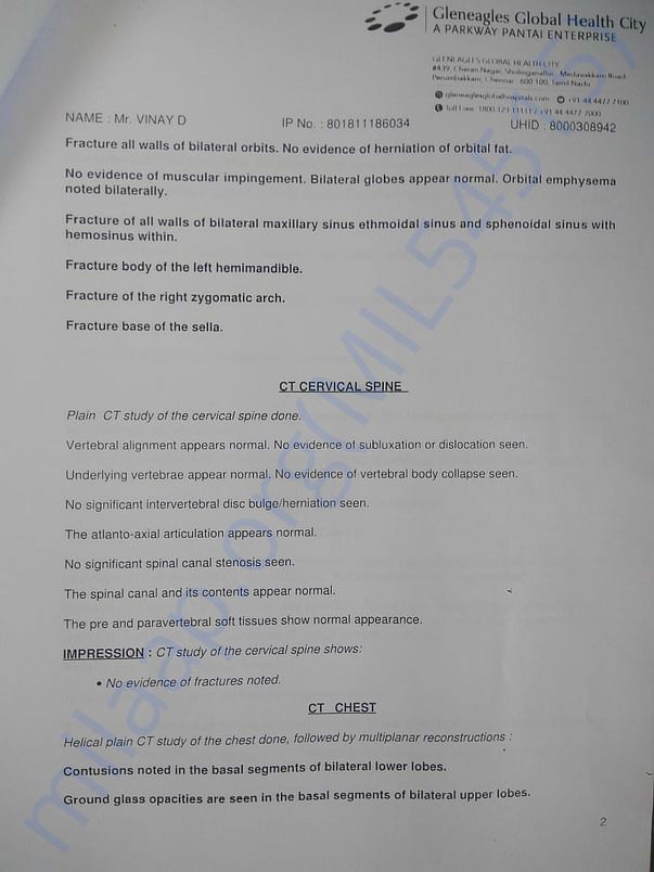 Scan report