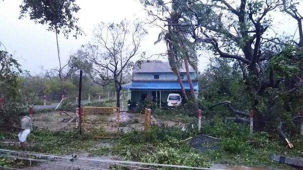 Pushpavanam Village(Effect of cyclone)